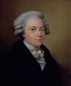 Portret van Wolfgang Amadeus Mozart